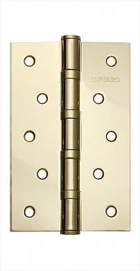 Картинка Петля универсальная FUARO 4BB 150x95x3 PB (латунь)